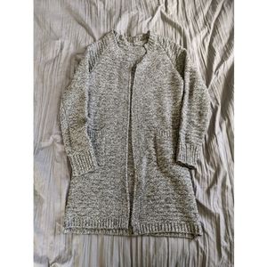 Grey long cardigan